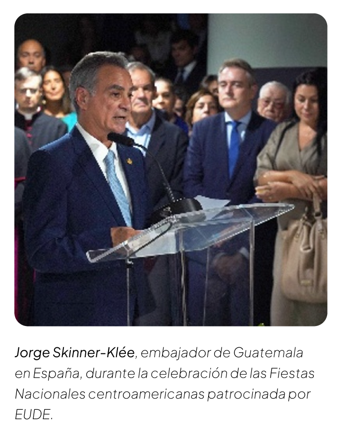 Jorge Skinner-Klée, embajador de Guatemala en España
